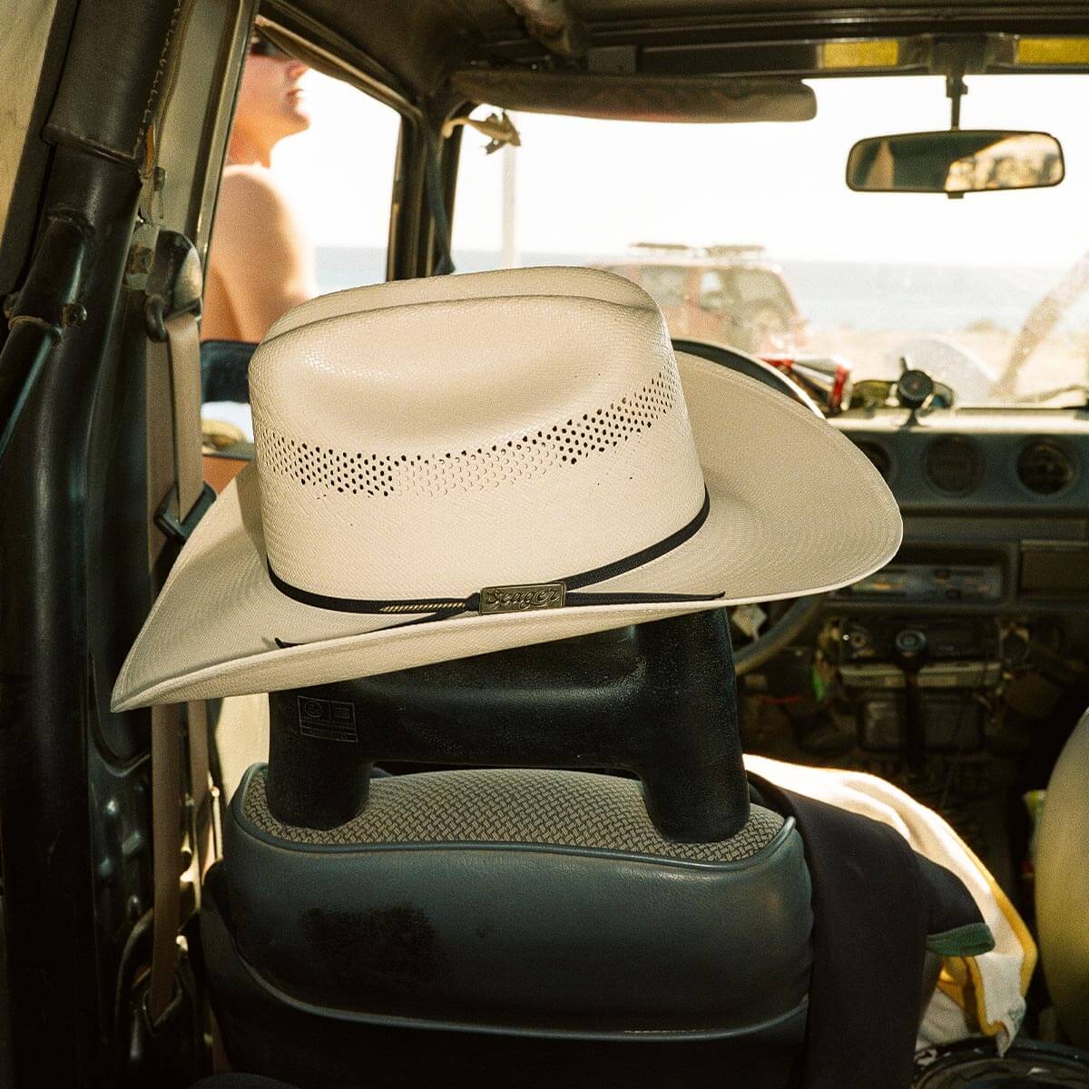 Longhorn 20X Straw Hat Natural - Image 3