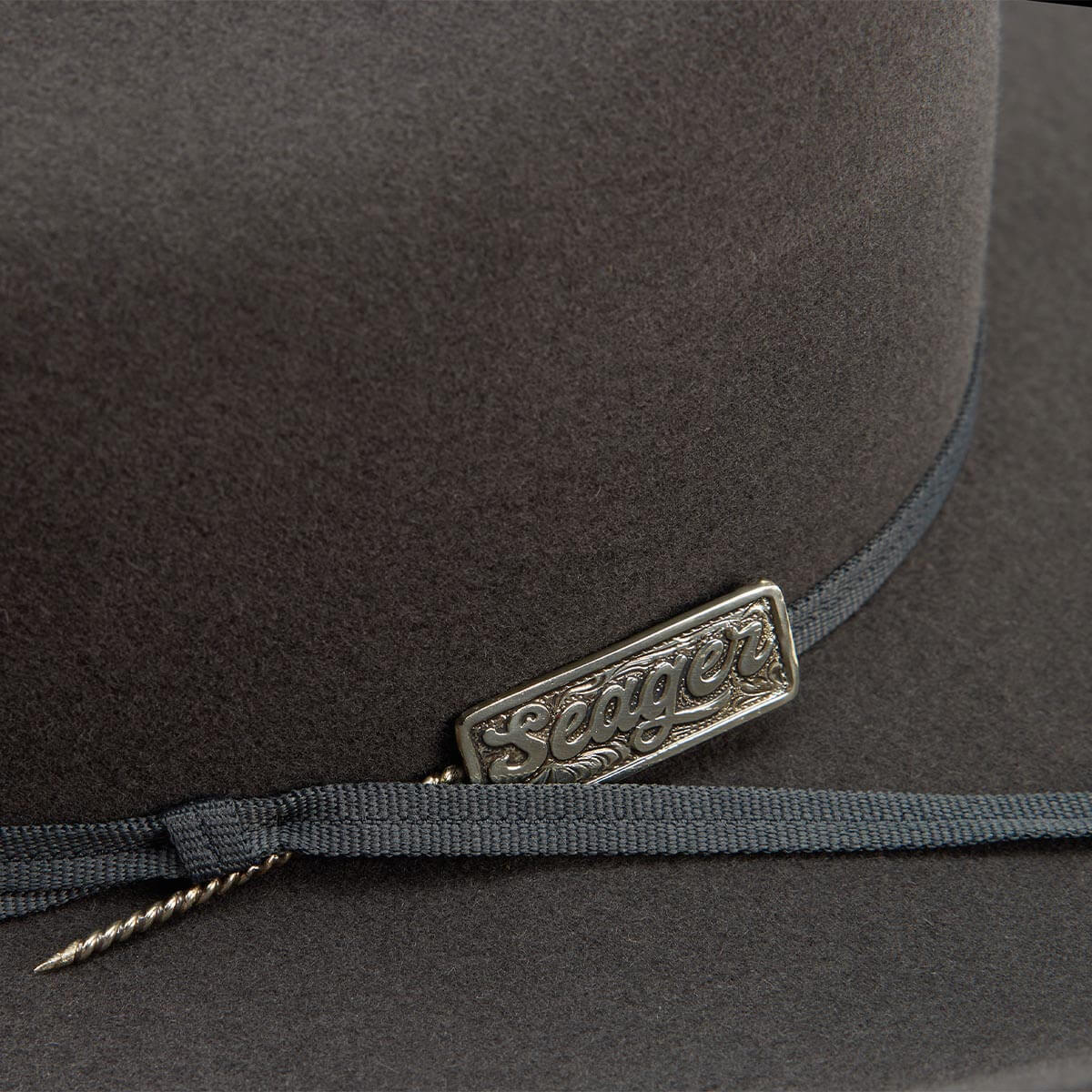 Longhorn 4X Hat Smoke - Image 7