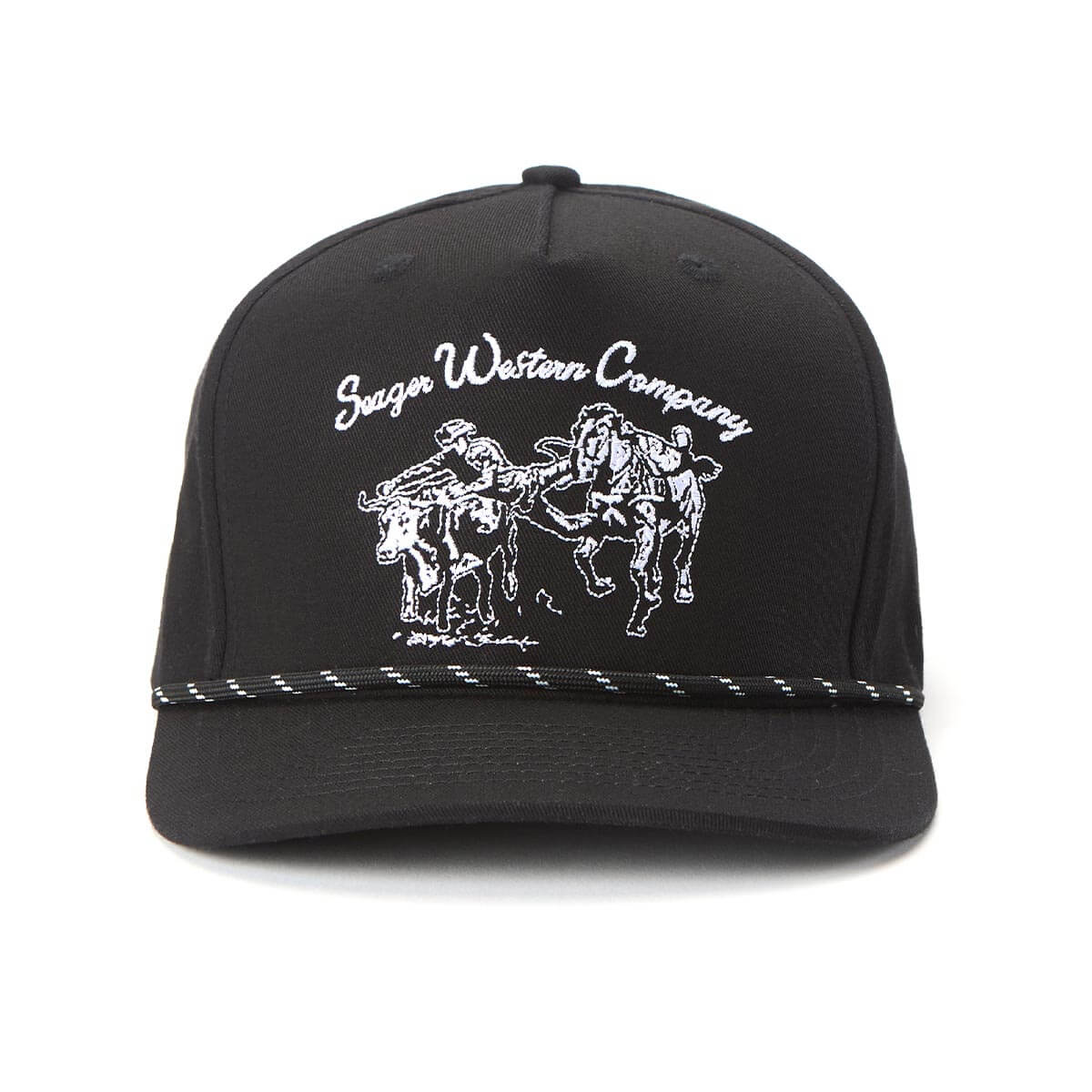 Los Rios Canvas Snapback Black - Image 2