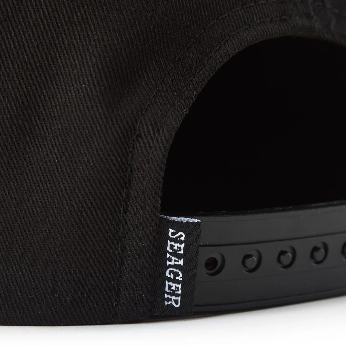 Los Rios Canvas Snapback Black - Image 4