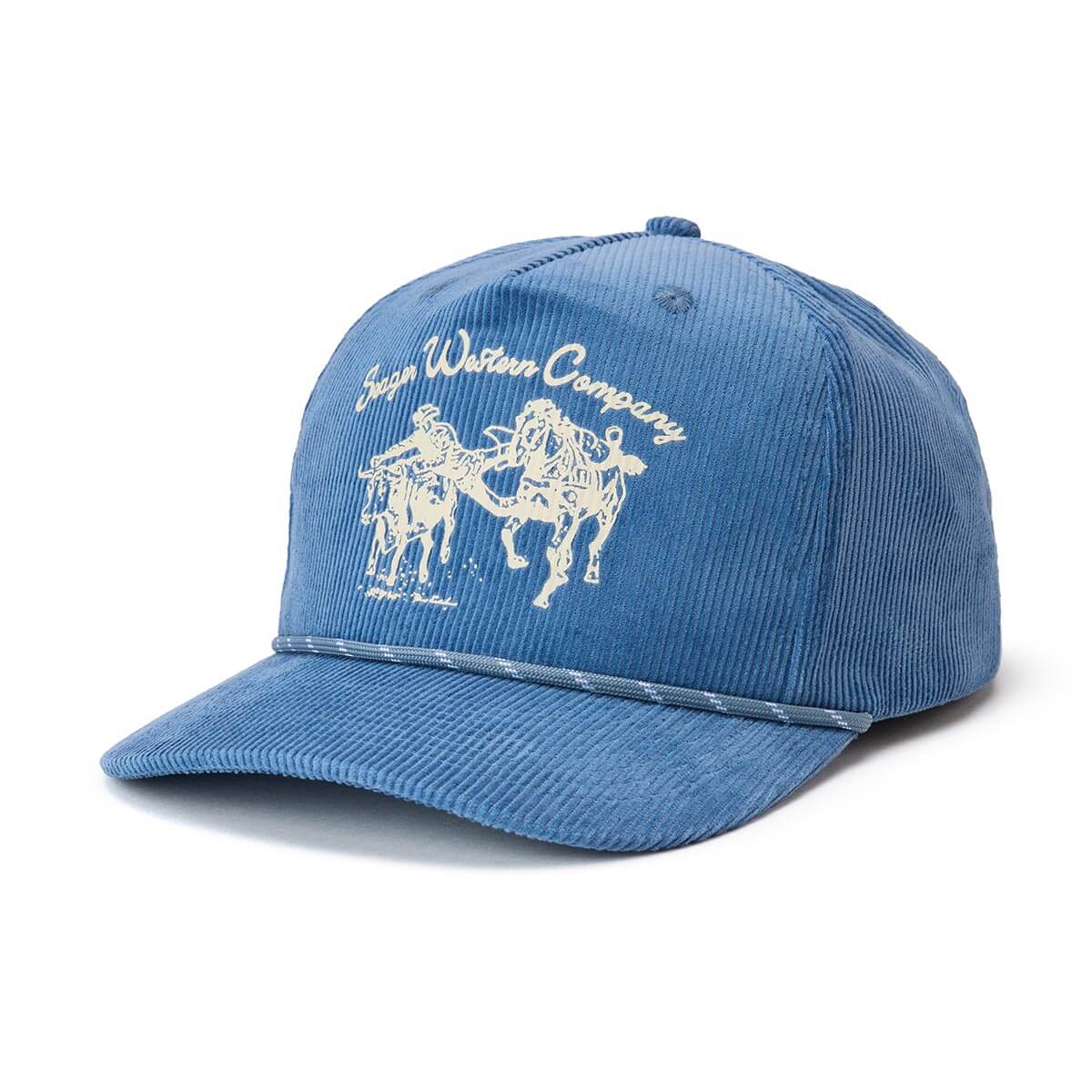 Los Rios Corduroy Snapback Navy