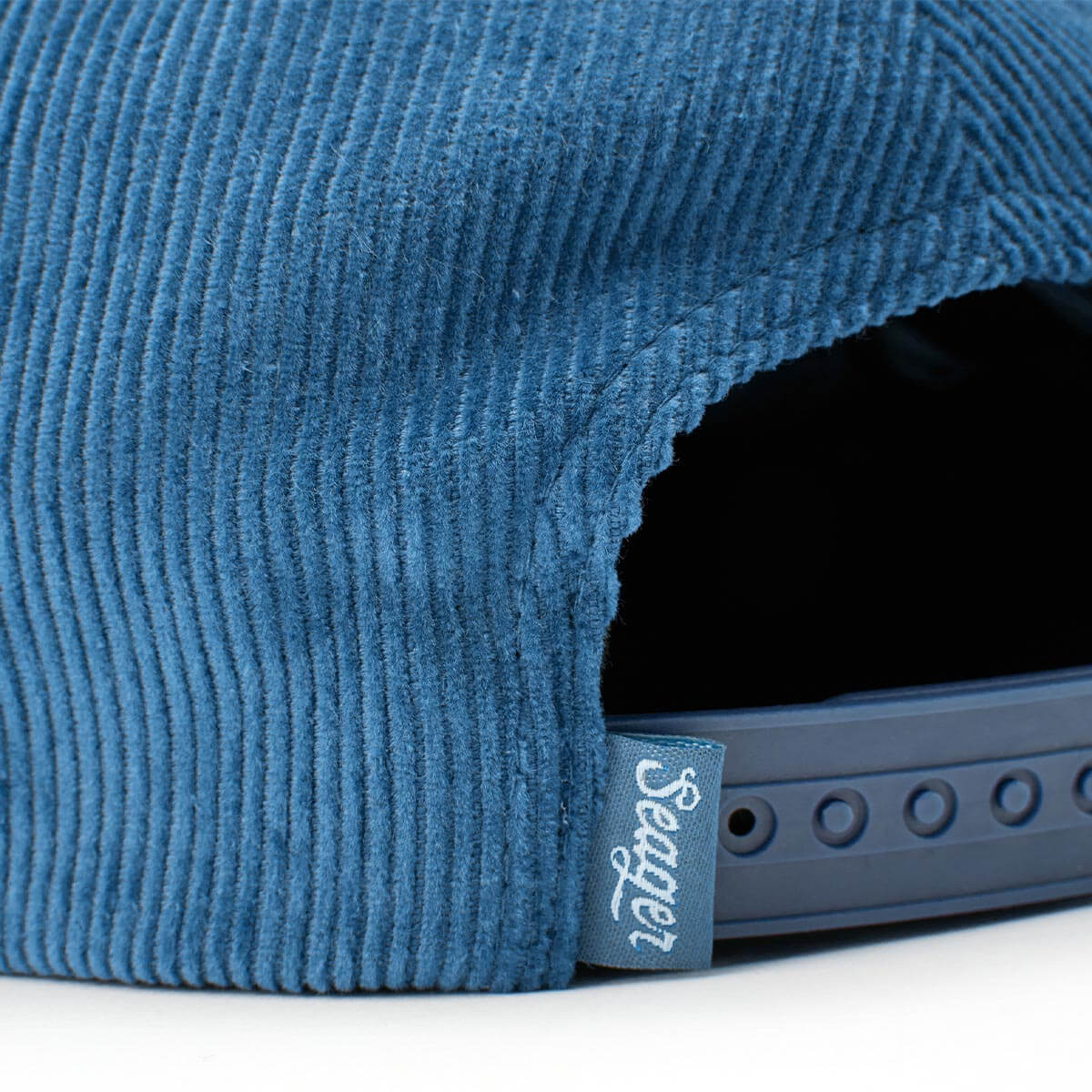 Los Rios Corduroy Snapback Navy - Image 5