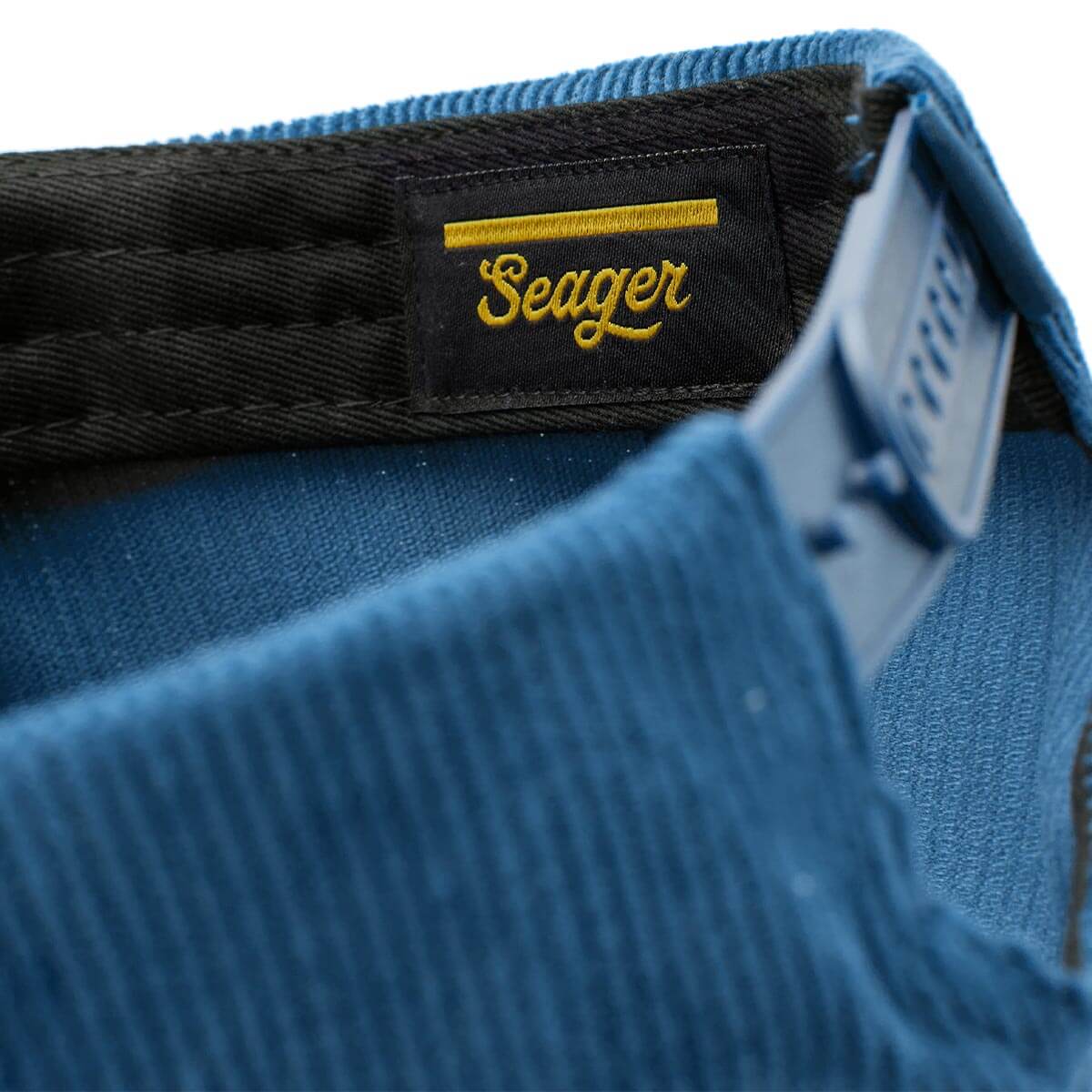 Los Rios Corduroy Snapback Navy - Image 6