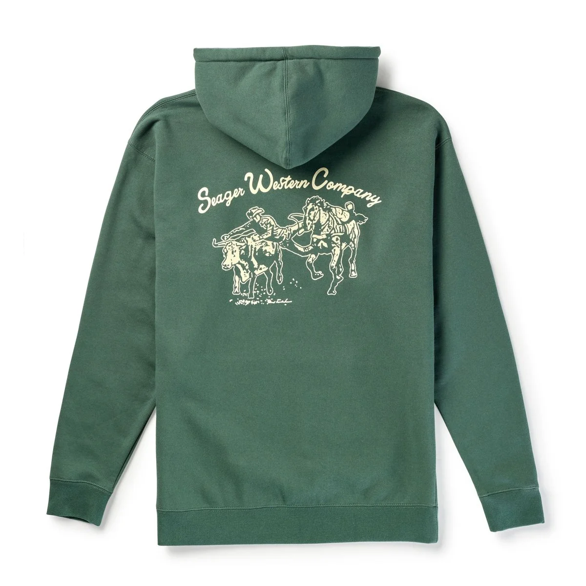 Los Rios Hoodie Green
