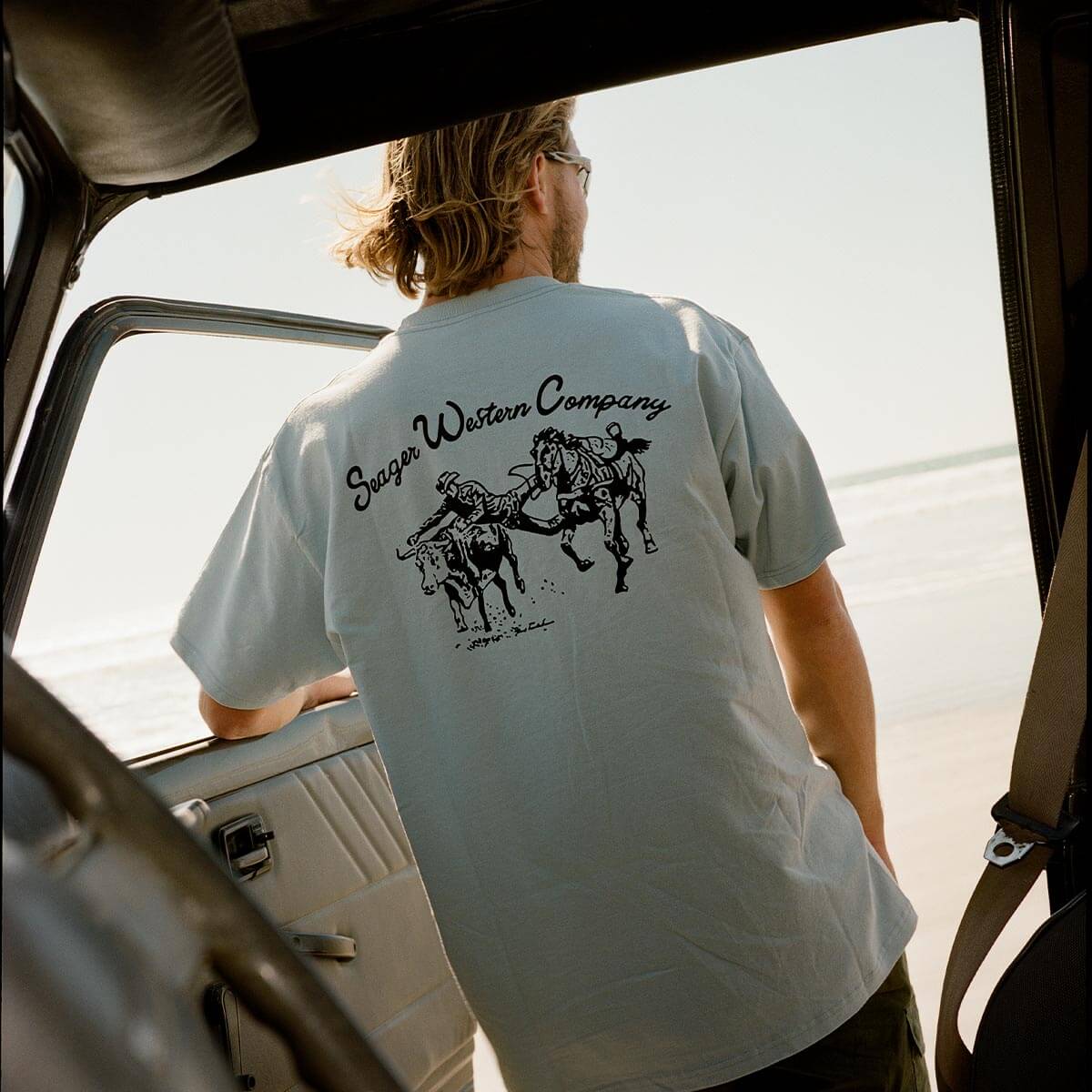 Los Rios Tee Arctic Blue - Image 3