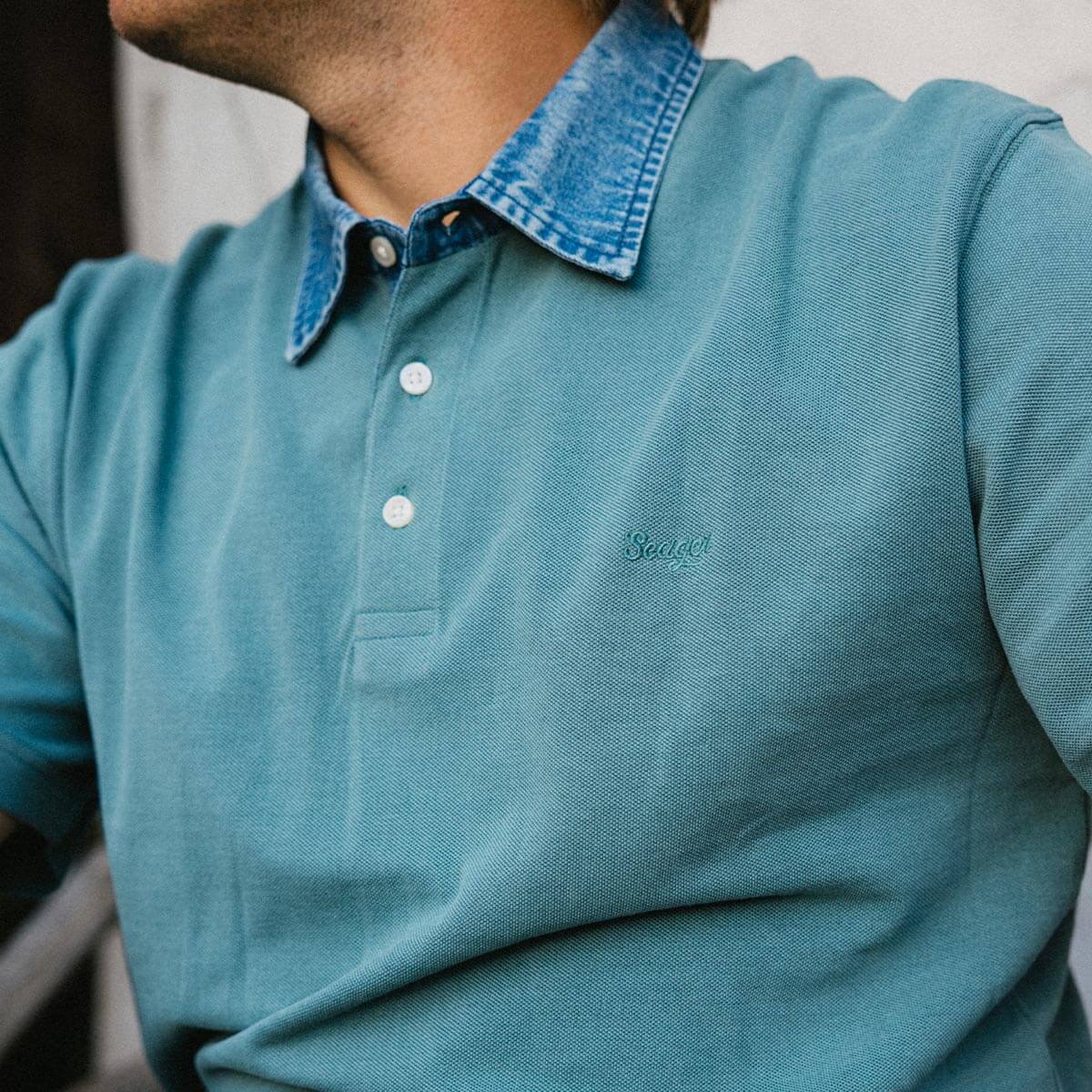 Mallet S/S Polo Evergreen - Image 2