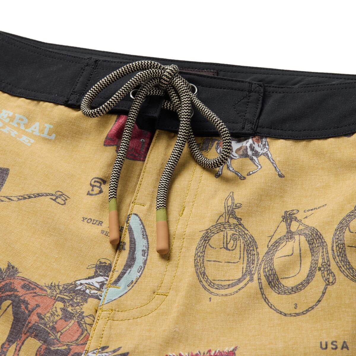 Microdose Scallop Boardshort Bronze - Image 3