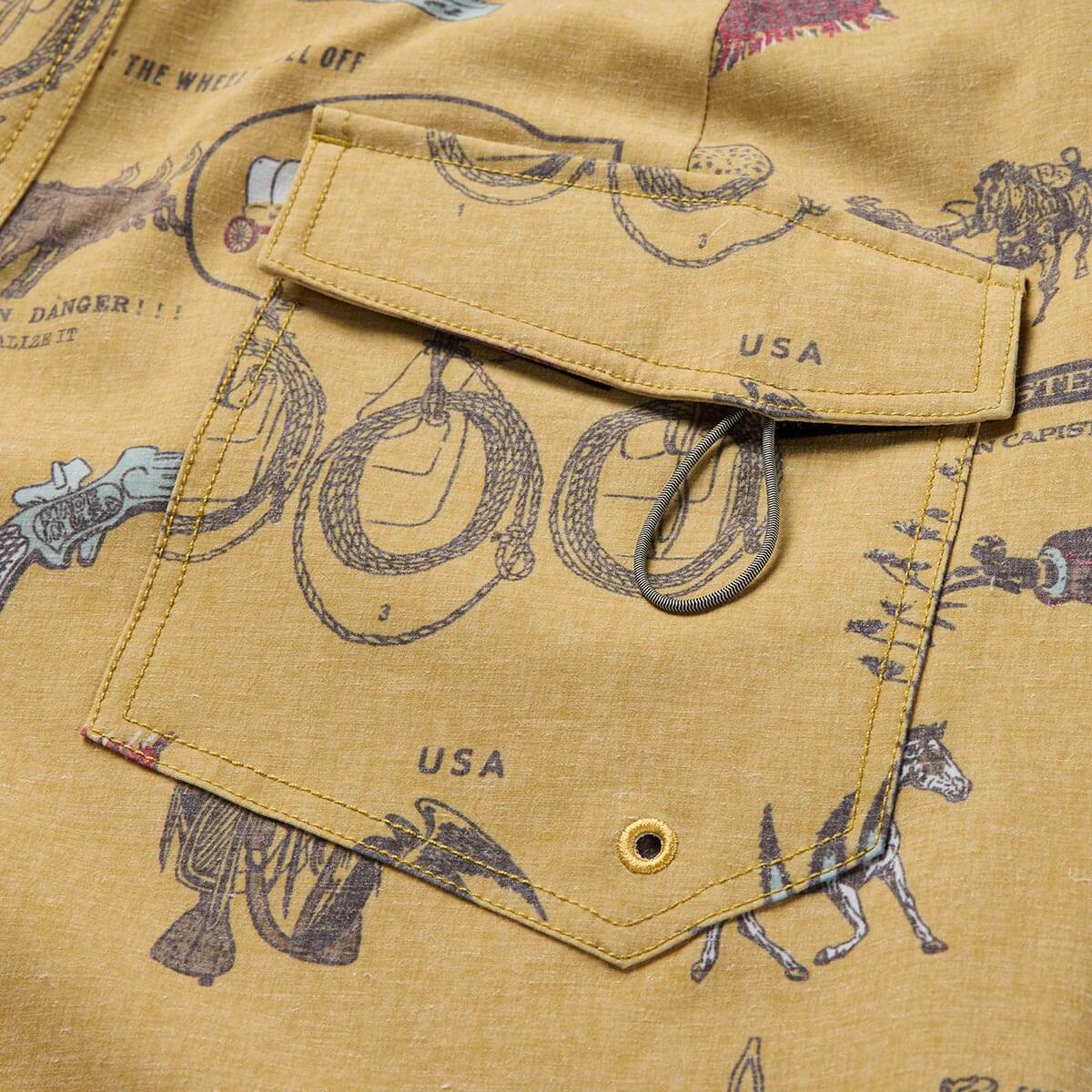 Microdose Scallop Boardshort Bronze - Image 6