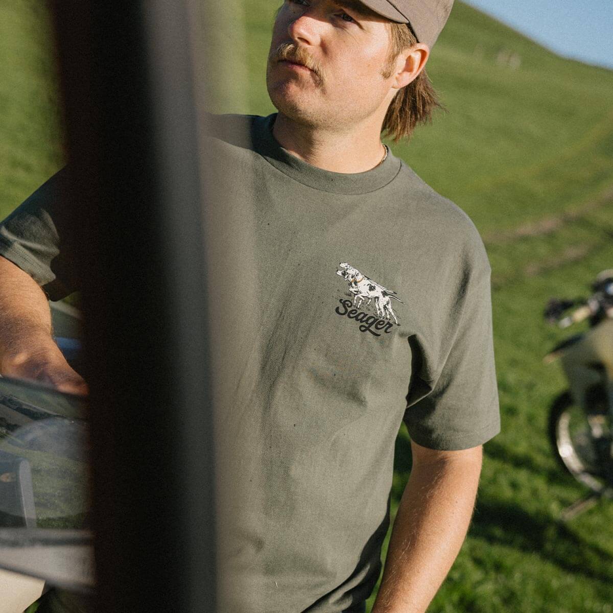 Pointer Tee Surplus Green - Image 6