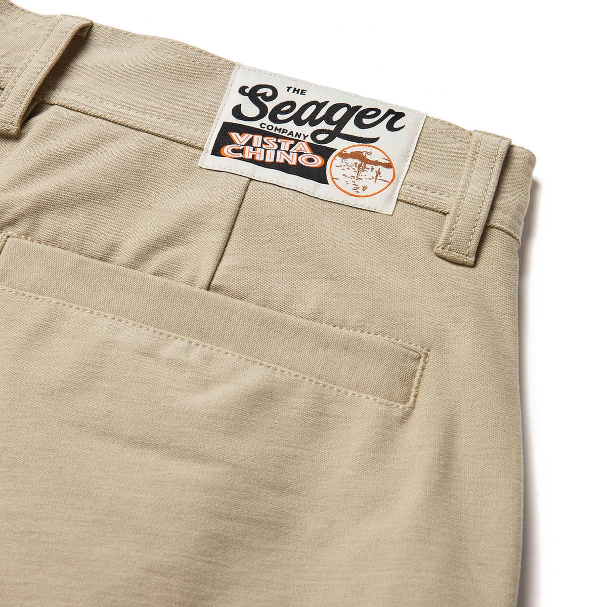 Primo Vista Chino Short Tidal Foam - Image 4