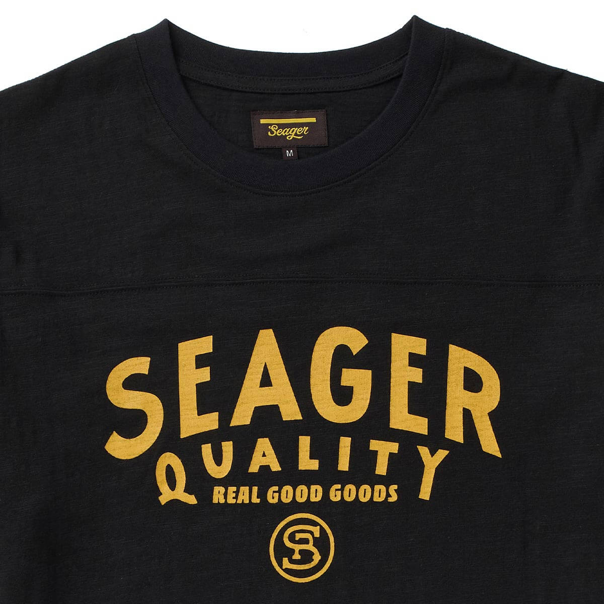 Riggins Crew Tee Washed Black - Image 3
