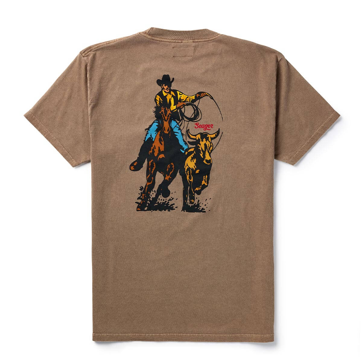 Rodeo Series Premium Tee Pigment Brown