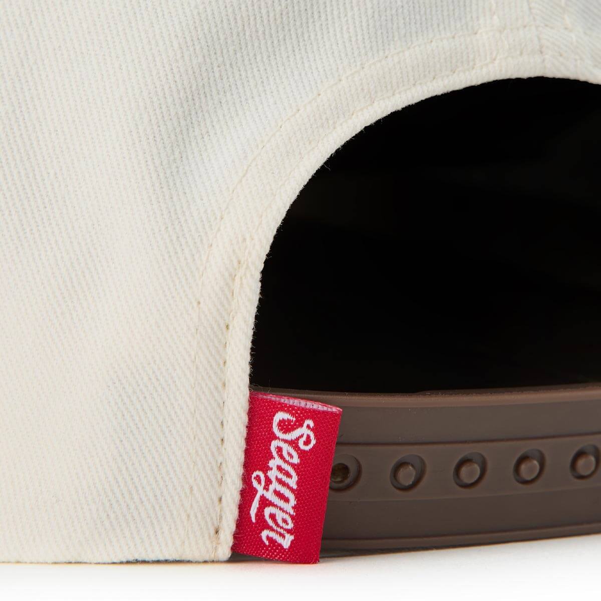 Rodeo Snapback Cream/Brown - Image 5