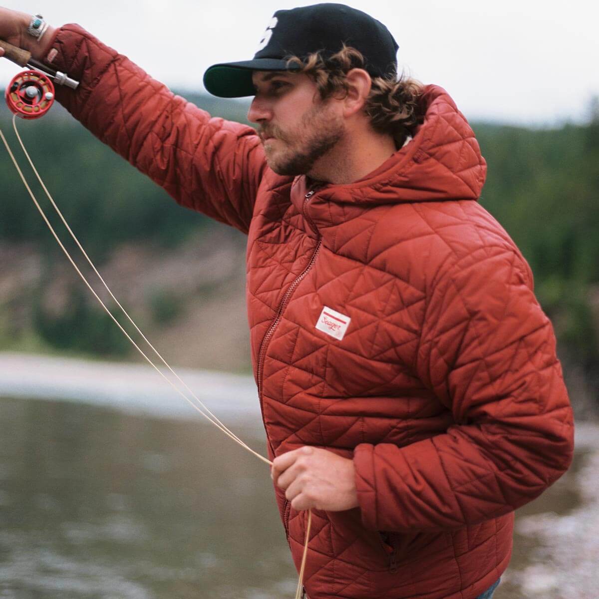 Ruff & Tuff Puff Jacket Red Rock - Image 2