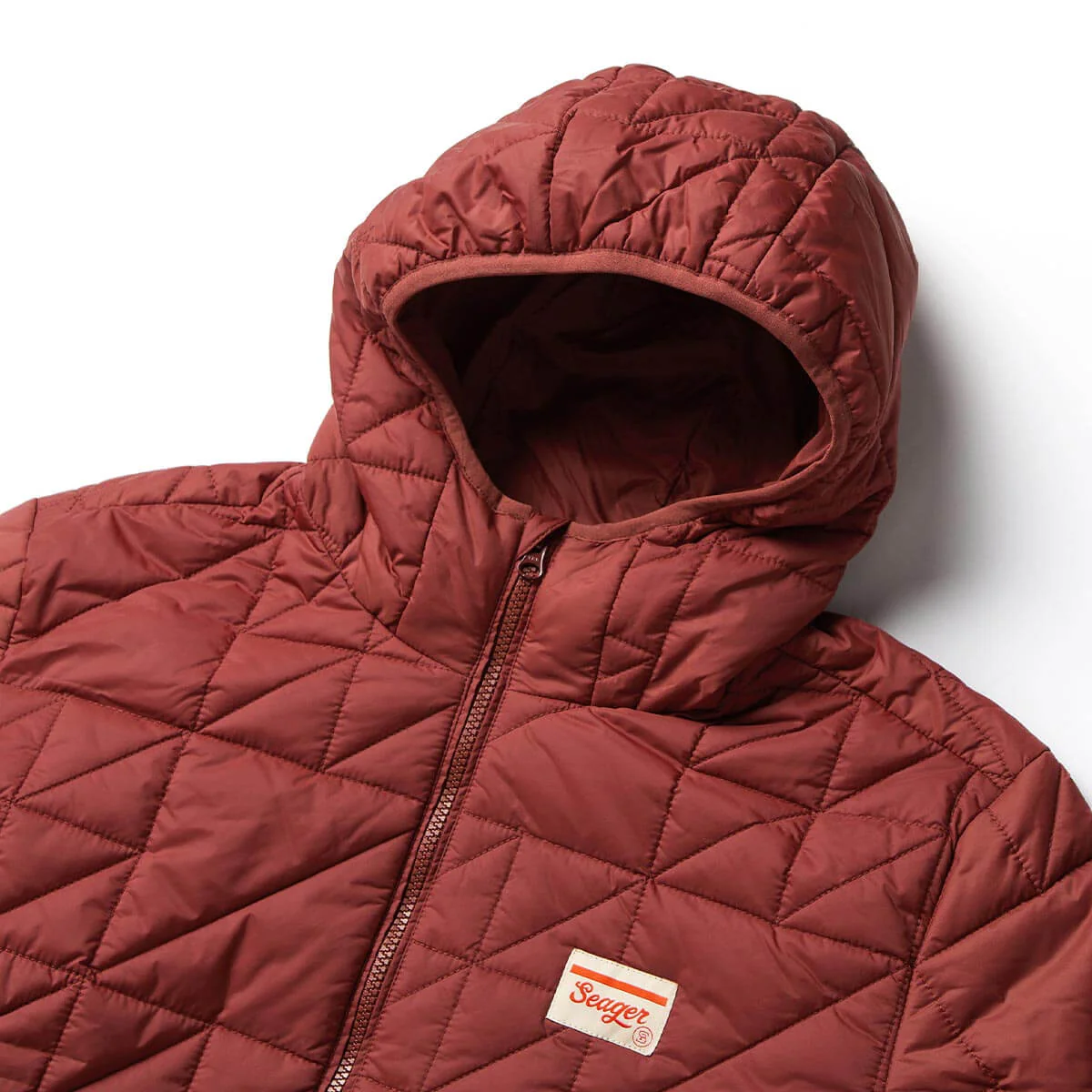 Ruff & Tuff Puff Jacket Red Rock - Image 7