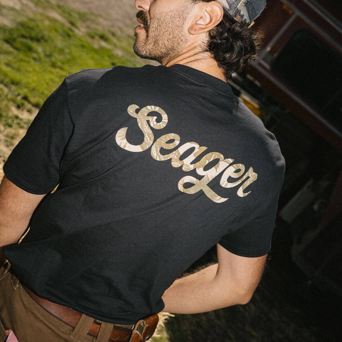 Russ Fill Tee Black - Image 3