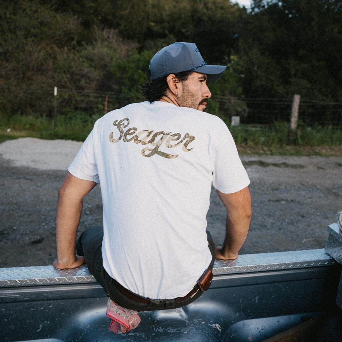 Russ Fill Tee White - Image 3
