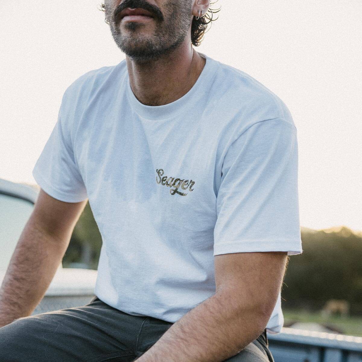 Russ Fill Tee White - Image 6
