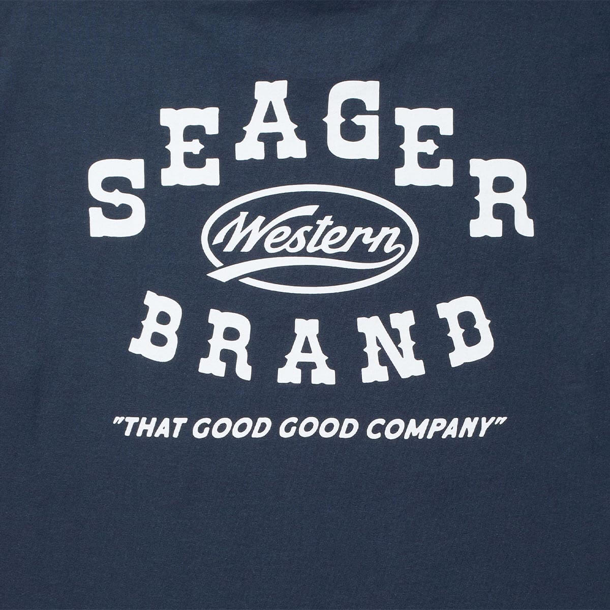 Saloon Tee Navy - Image 4