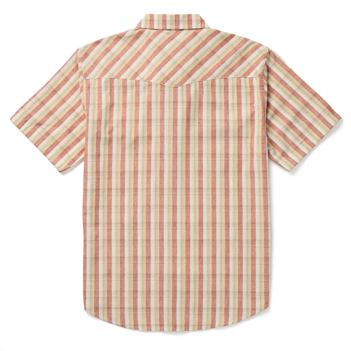 Sawtoof S/S Shirt White Wash Plaid - Image 3