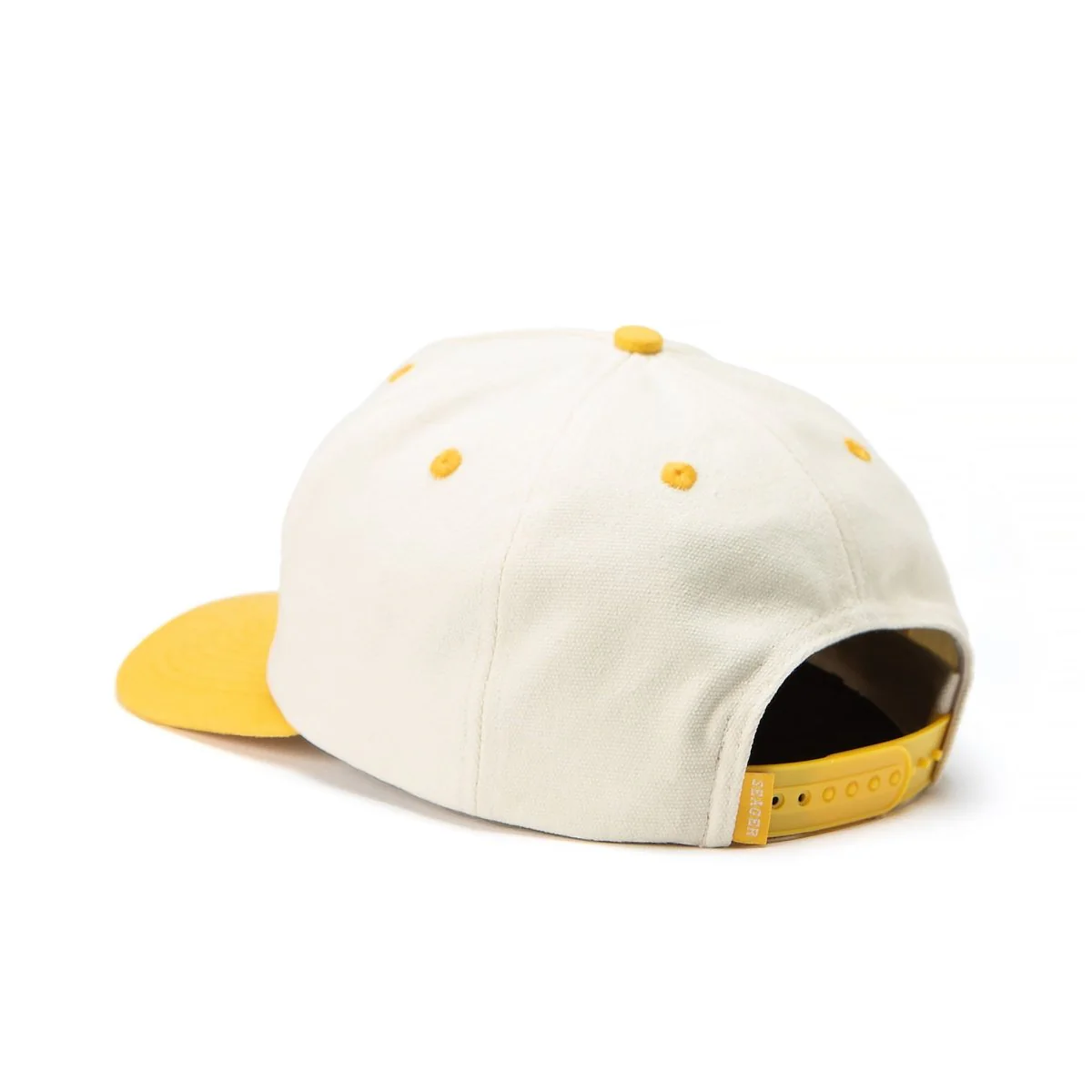 Seager x Birdwell Birdie Snapback Yellow/Cream - Image 3