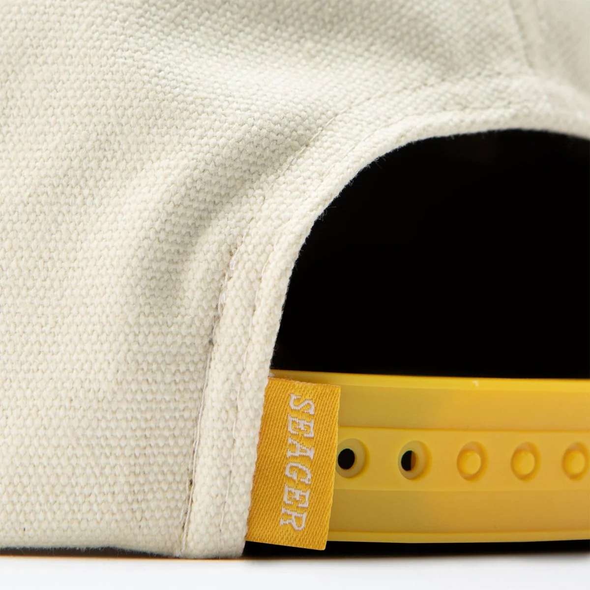 Seager x Birdwell Birdie Snapback Yellow/Cream - Image 4