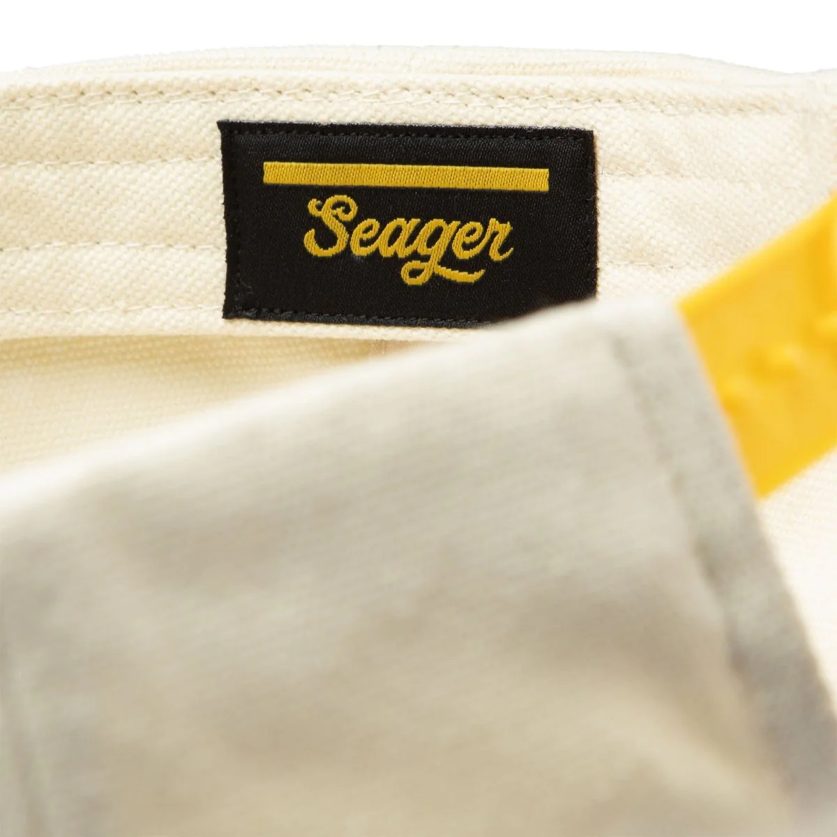 Seager x Birdwell Birdie Snapback Yellow/Cream - Image 5