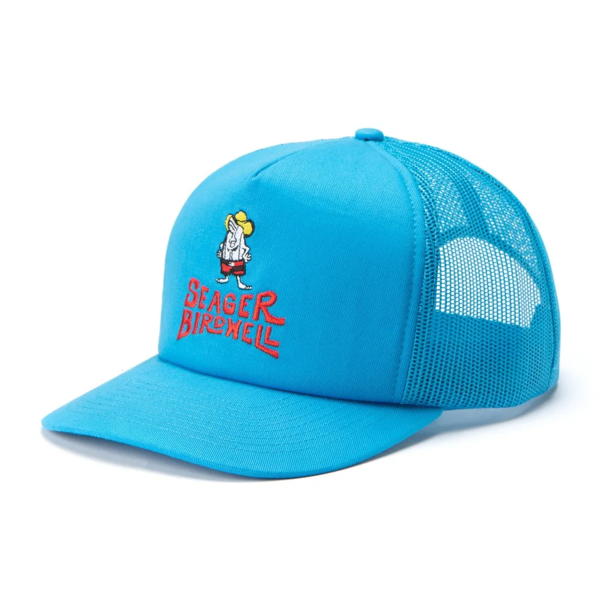 Seager x Birdwell Birdie Trucker Snapback True Blue