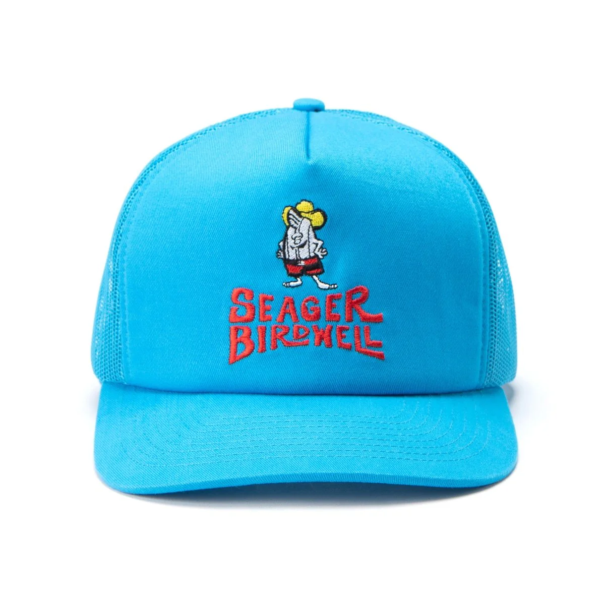 Seager x Birdwell Birdie Trucker Snapback True Blue - Image 2