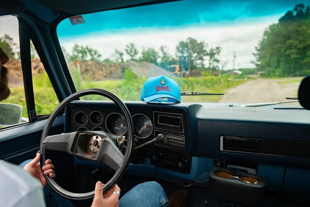Seager x Birdwell Birdie Trucker Snapback True Blue - Image 6