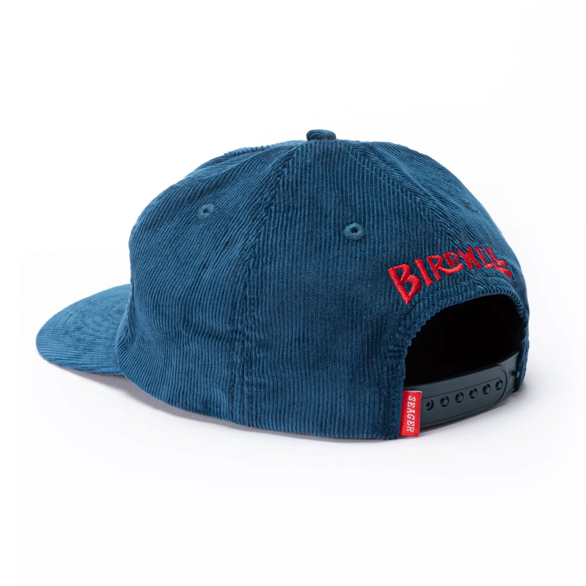 Seager x Birdwell Corduroy Snapback Blue - Image 3