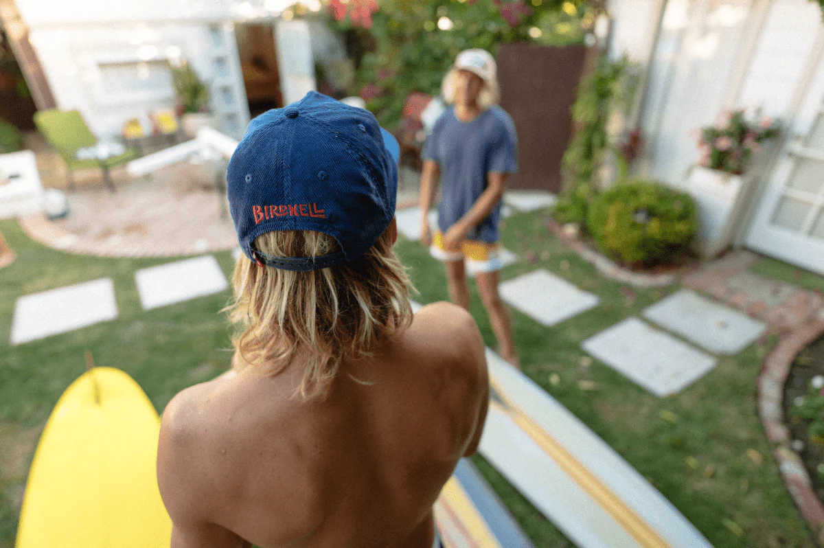 Seager x Birdwell Corduroy Snapback Blue - Image 6