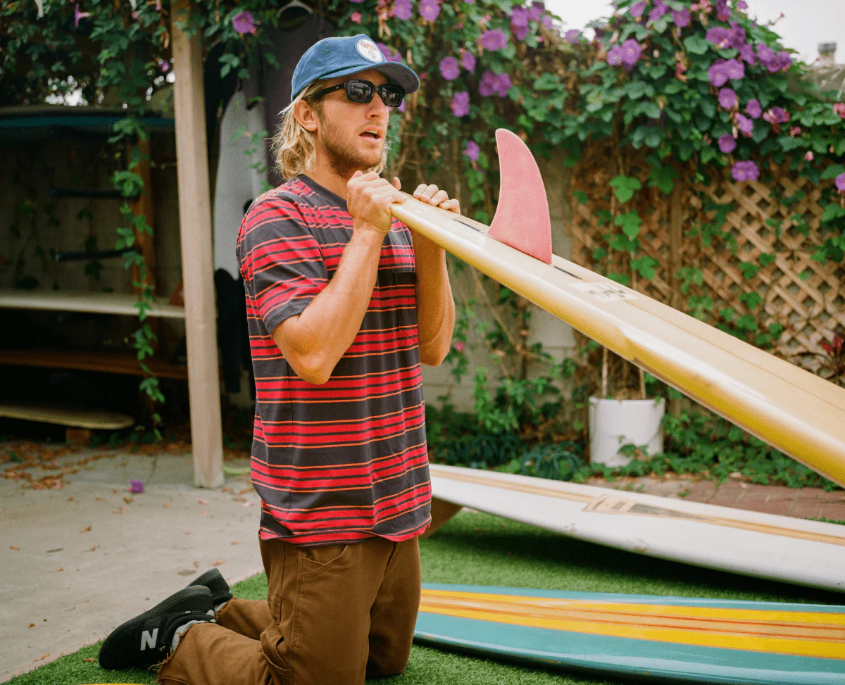 Seager x Birdwell Corduroy Snapback Blue - Image 7
