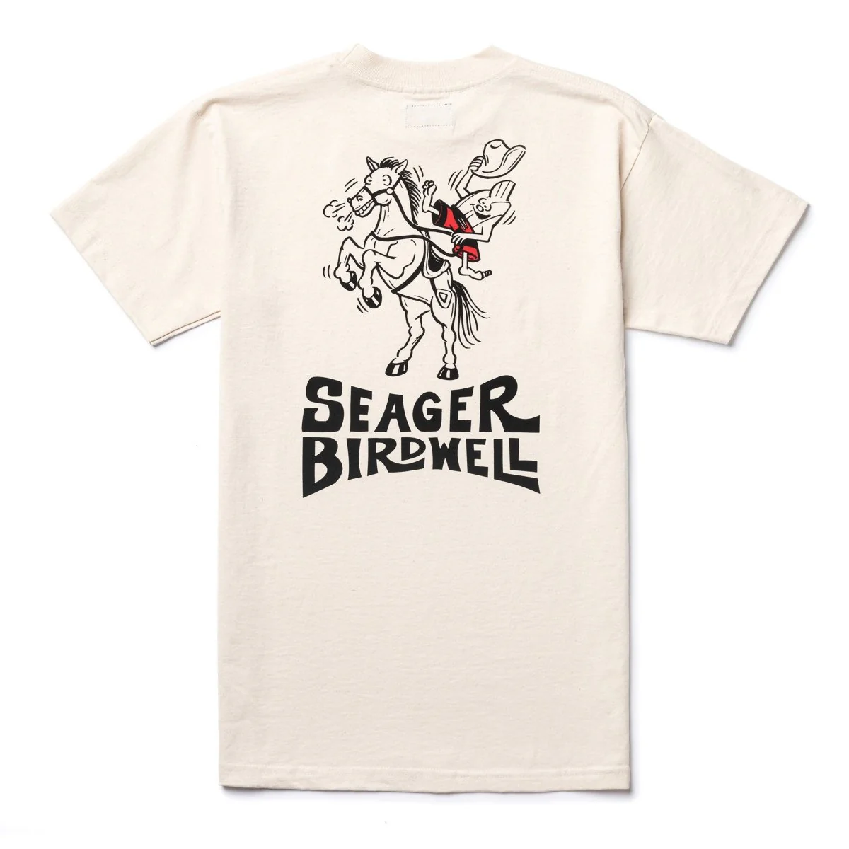 Seager x Birdwell Riding Birdie Tee Natural