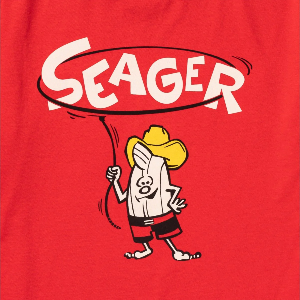 Seager x Birdwell Roping Birdie Tee Red - Image 3