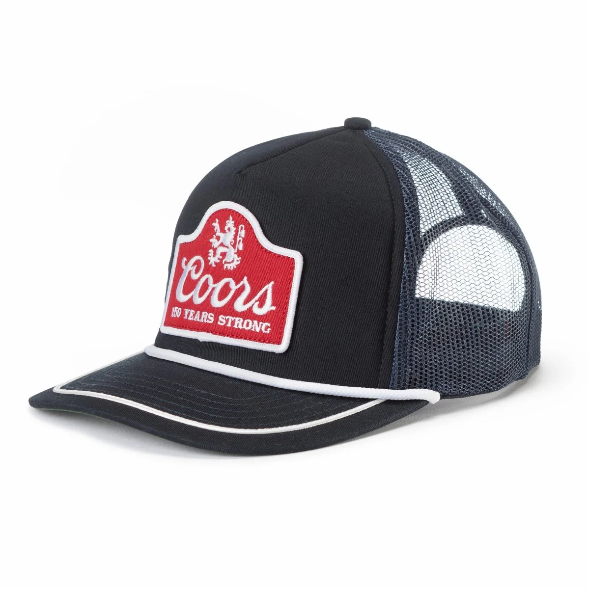 SEAGER X COORS BANQUET 150 TRUCKER SNAPBACK NAVY