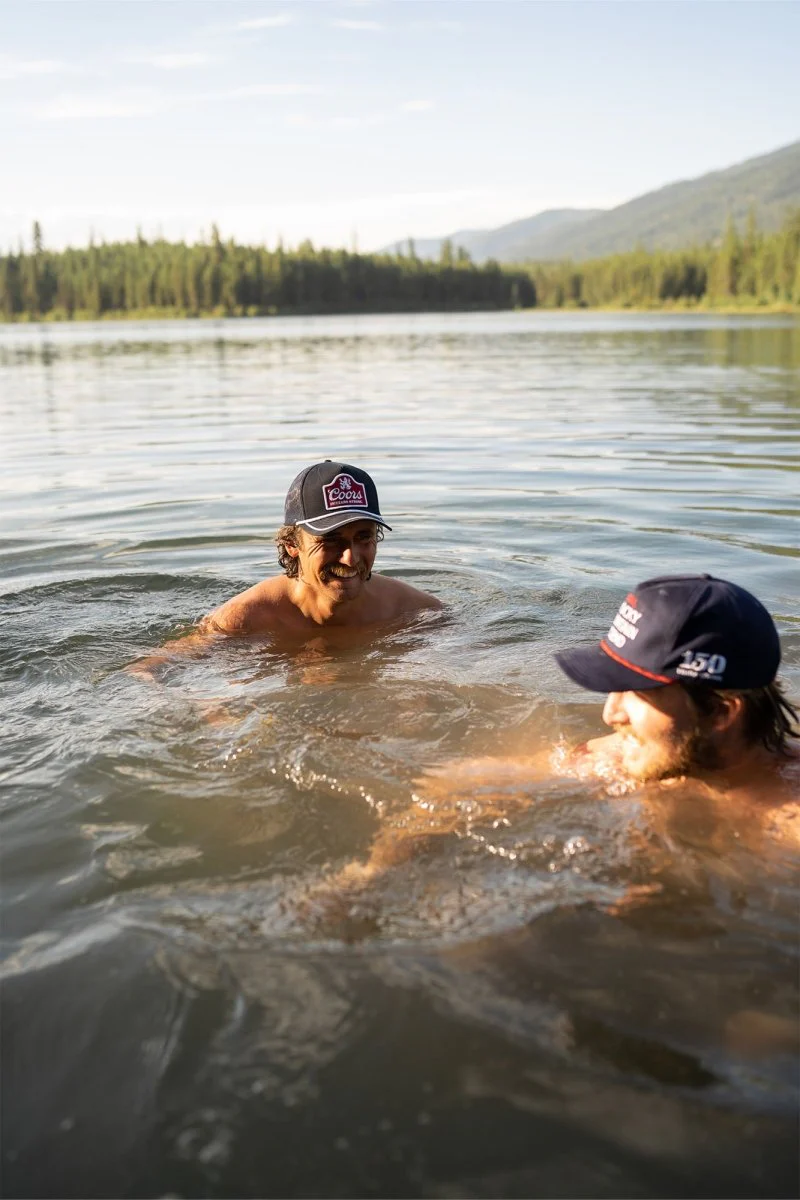 SEAGER X COORS BANQUET 150 TRUCKER SNAPBACK NAVY - Image 6
