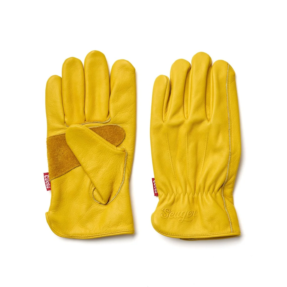 Seager x Coors Banquet Bale Work Gloves Yellow
