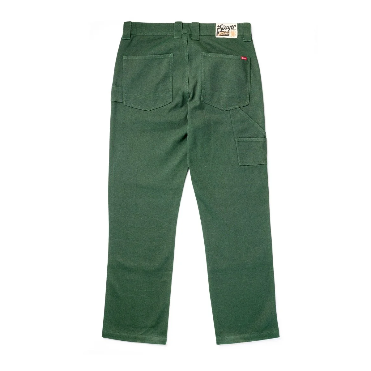 Seager x Coors Banquet Bison Double Knee Pant Pine Green - Image 3