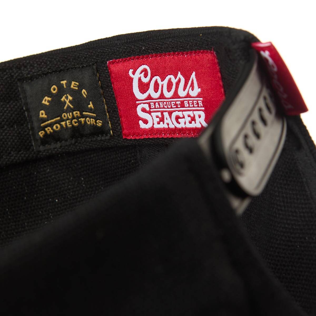 Seager x Coors Banquet Brave Snapback Black - Image 5