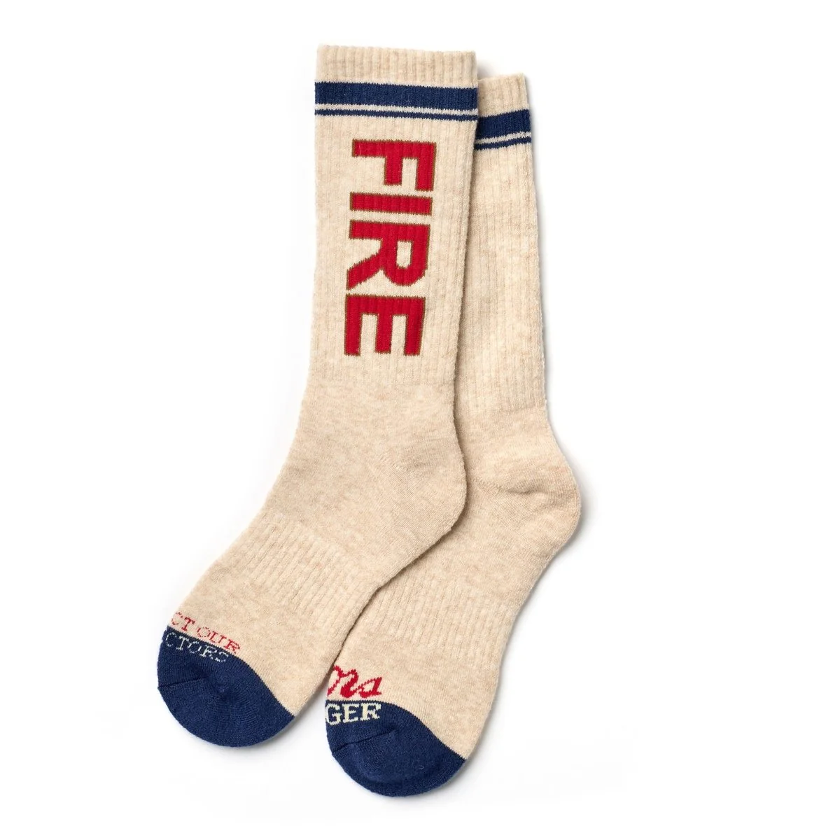 Seager x Coors Banquet High Sierra Wool Sock Natural