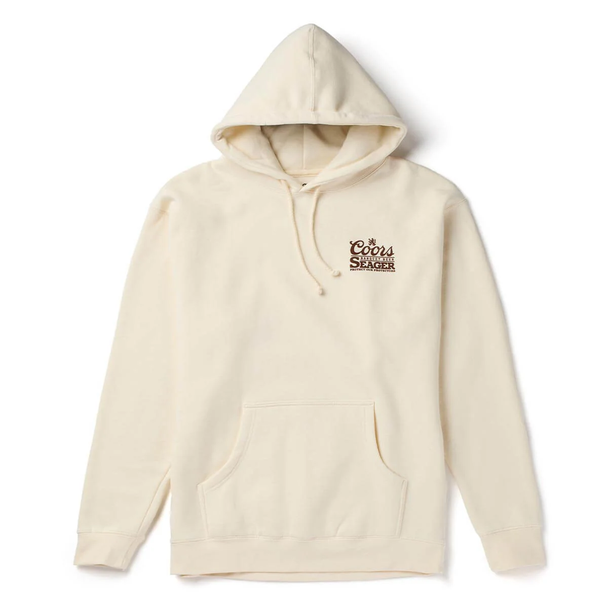 Seager x Coors Banquet Hotshots Hoodie Bone - Image 2