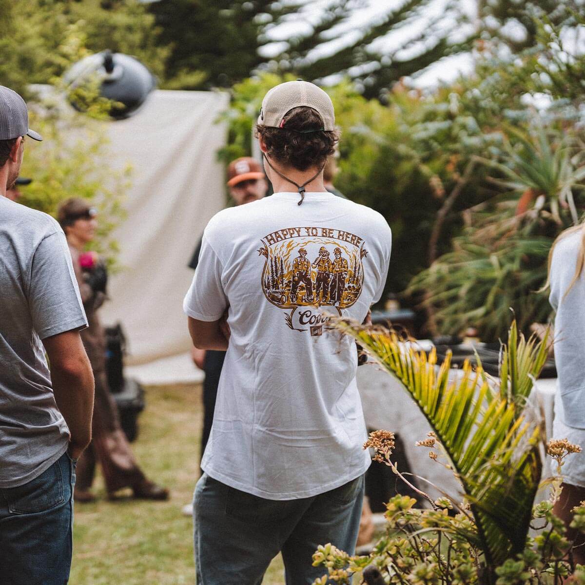 Seager x Coors Banquet Hotshots Tee White - Image 3