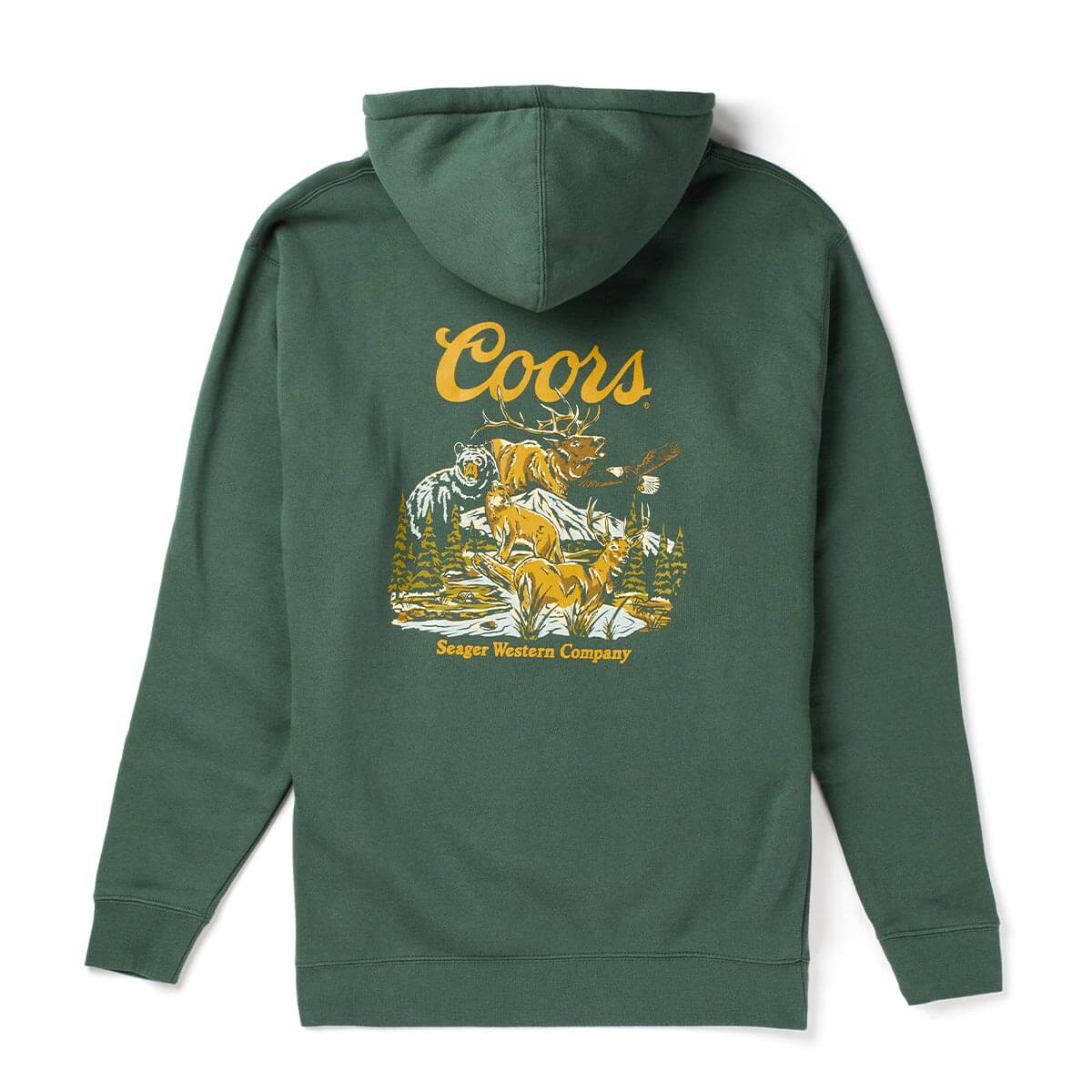 Seager x Coors Banquet Preserve Hoodie Green