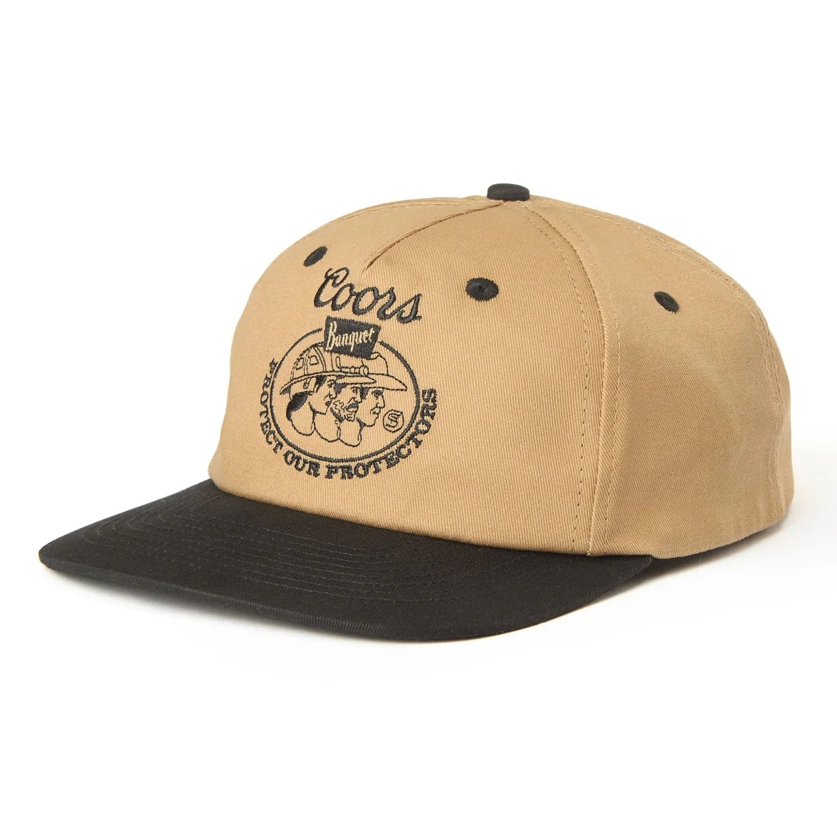 Seager x Coors Banquet Protectors Snapback Black/Tan