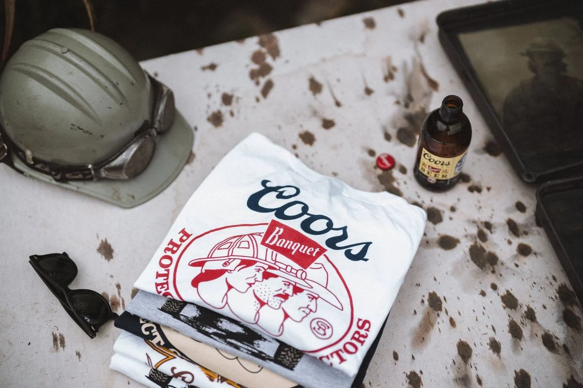 Seager x Coors Banquet Protectors Tee White - Image 5