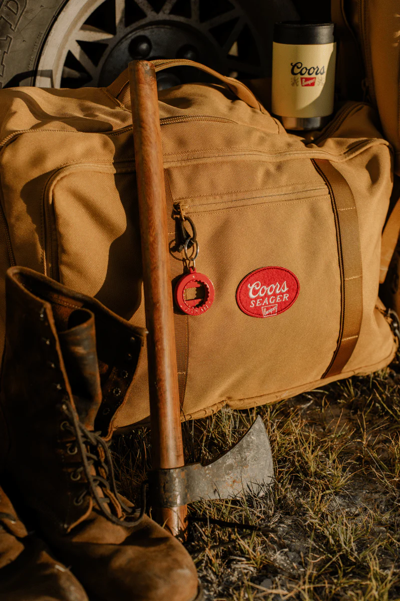 SEAGER X COORS BANQUET QUICKDRAW 45L DUFFLE BAG - Image 11