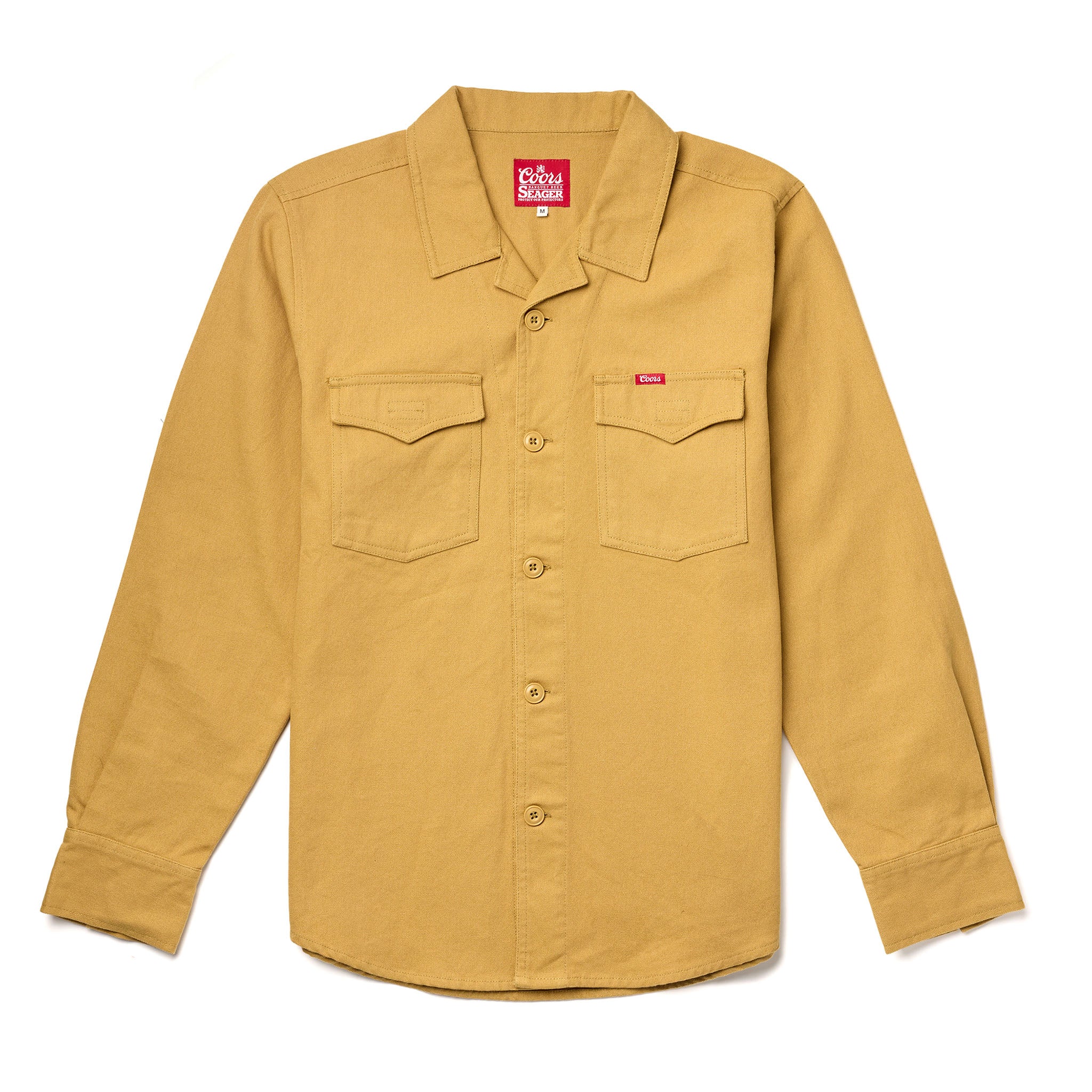 Seager x Coors Banquet Wildland Overshirt Coyote Brown
