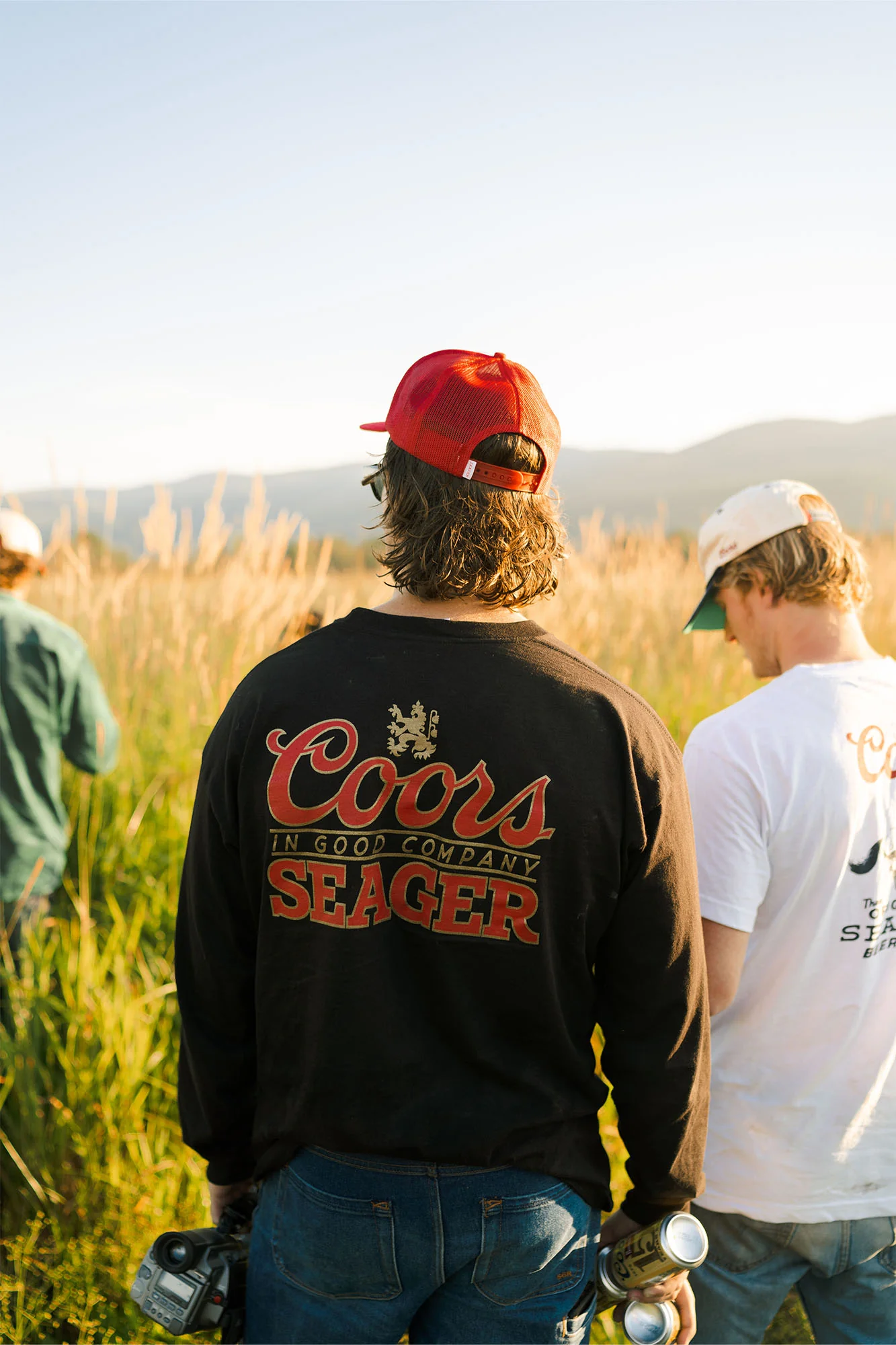 SEAGER X COORS BANQUET BRAND L/S TEE BLACK - Image 5