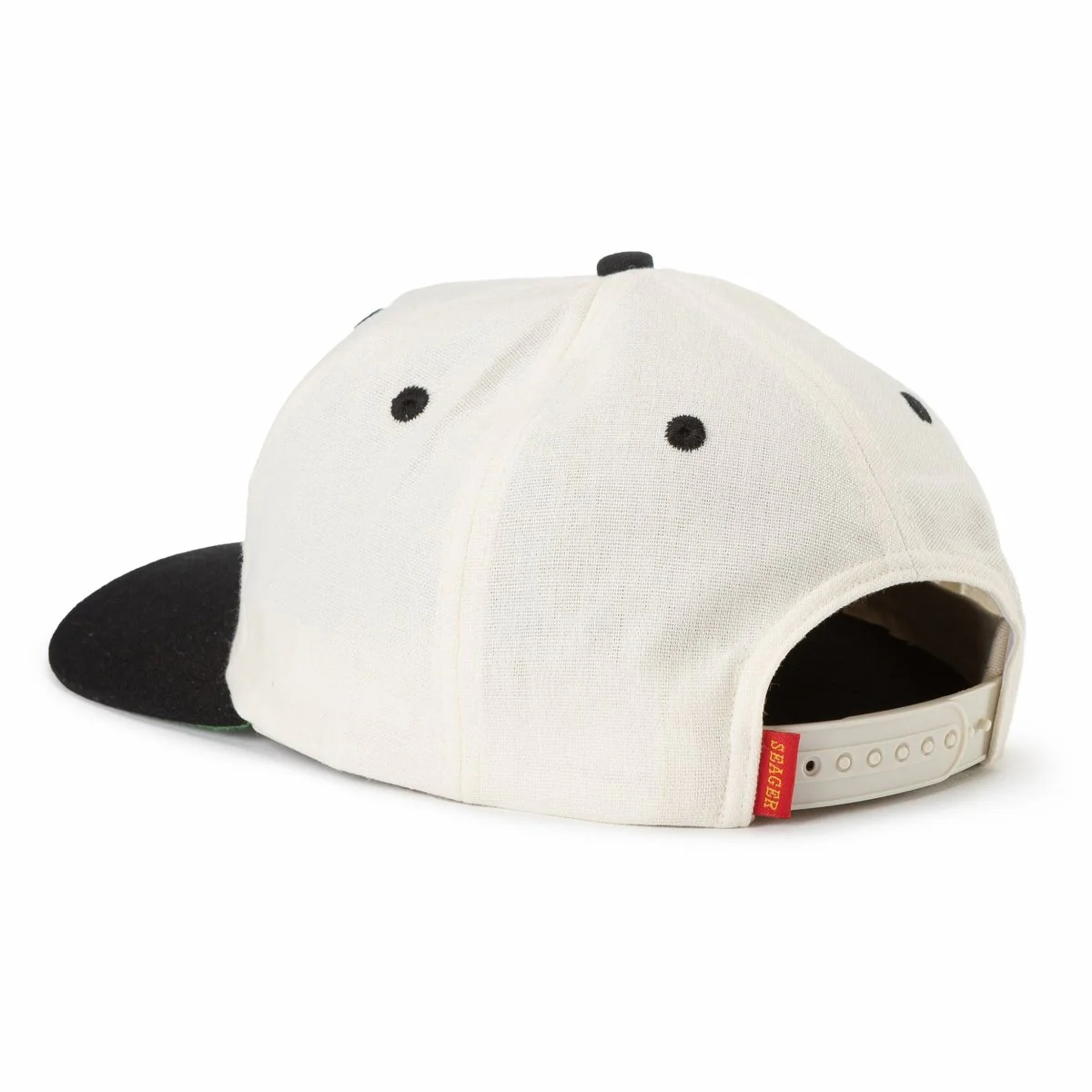 SEAGER X COORS BANQUET BRAND HEMP SNAPBACK CREAM/BLACK - Image 3